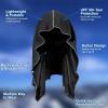 imageSukeen Cooling Hoodie Towel 3 Pack Quick Drying Absorbent Cooling Towels for Neck and Face Sport Workout Camping Cycling Cooling Towel Breathable Cooling Neck Wraps2 Black