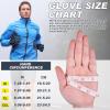 imageSukeen Winter Warm Gloves for Men WomenWindproof Running Gloves Touch Screen Cycling Gloves for Cold Weather Outdoor Blue XLarge