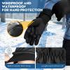 imageSukeen Womens Winter Gloves  Waterproof Windproof Warm Touch Screen with Soft Fleece Inside NonSlip Palm Grip ampamp Snug Wrist Cuff for Running Hiking Work Driving