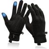 imageSukeen Lightweight Running Gloves for Men Women Touchscreen AntiSlip Sports Gloves Winter Warm Gloves for Cycling DrivingBlack