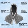 imageSukeen Cooling Hoodie Towel Lightweight Cooling Towels for Neck and Face with Sticky Edge Cooling Neck Wraps to Cool You Down Sport Gym Cooling Towels for Hot Weather Dark Gray