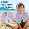imageSukeen Mini Cooling Towels for Neck and Face Cooling Hoodie Towels for Kids Lightweight Soft Breathable Cooling Hooded Towel Kids for Sports Exercise School and More Activities Macaron Lavender